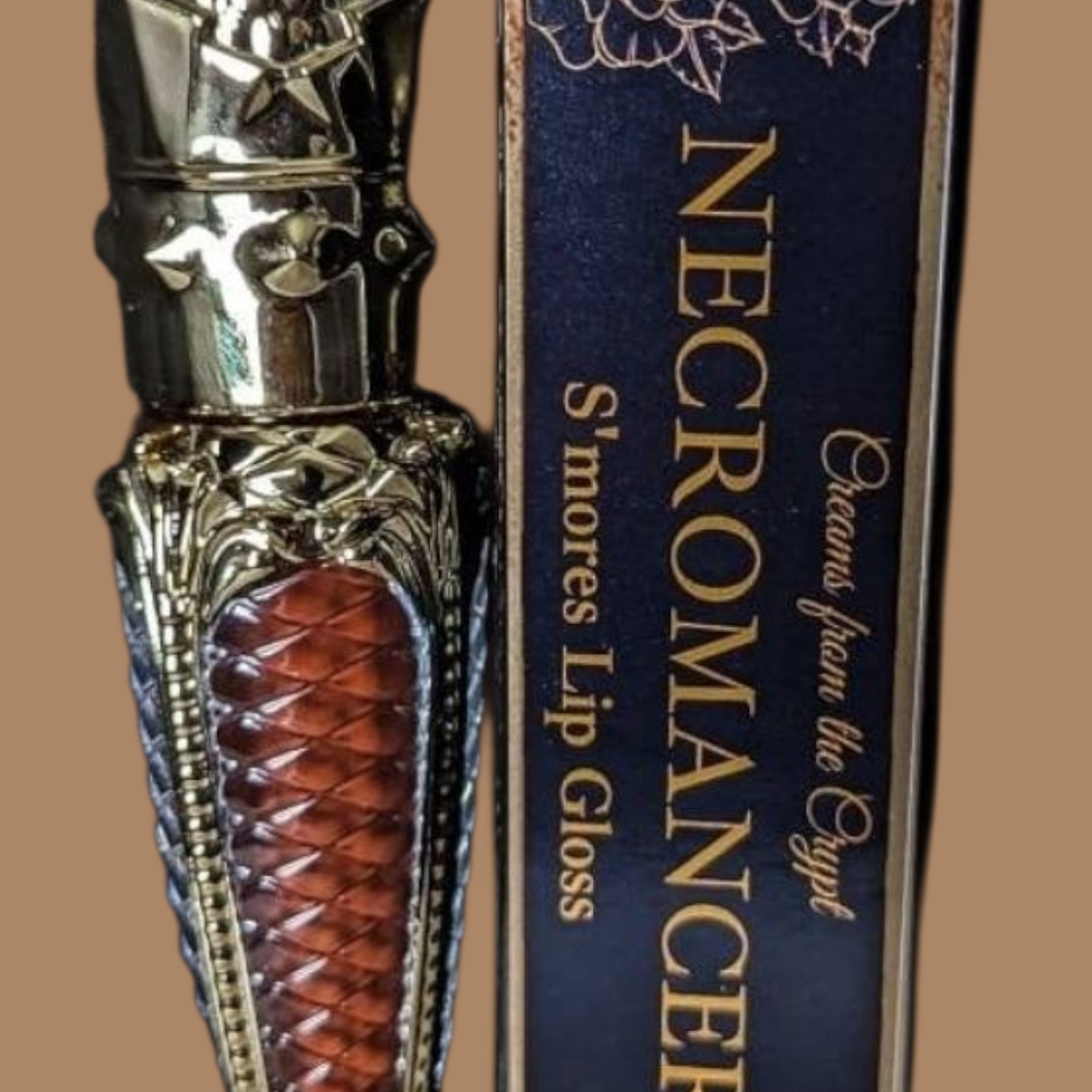 Crypt Cosmetic, Necromanger, Spiced Chocolate Lip Gloss~NEW - Picture 5 of 7